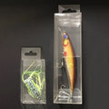 PVC Plastic Box Rectangle Foldable Transparent Storage Boxes with hang Hole clear Plastic Gift Boxes for Bait Shower