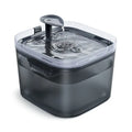 Custom Electric Smart Pet Drink Fountain Cat Water Feeder Automatic 4 Filtrations System Chargeable Indoor/Outdoor Use Plastic