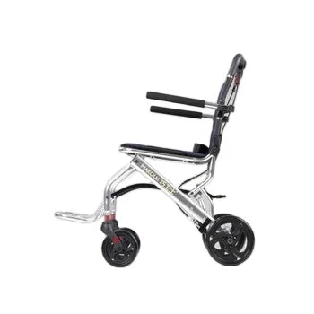 Ultra Super Light Ultra Wheelchair Folding Small and Lightweight Manual Wheelchair for Elderly