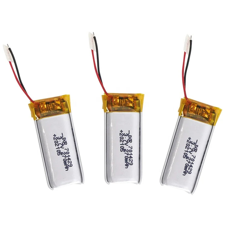 701429 Jiaxinrui JXR902030 Li-Polymer Lithium Pouch Battery 3.7V 270mAh BT Headset Rechargeable 500 Cycles IEC6213 Certified