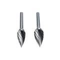 Single or Double Cut Tungsten Carbide Rotary Burs Tool Parts