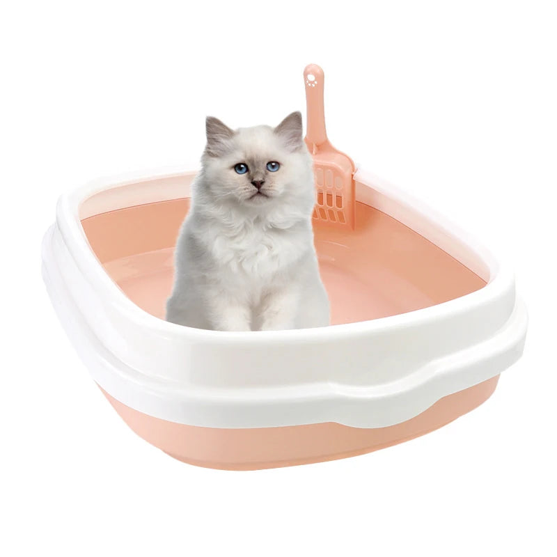 Anti-Splash Plastic Pet Toilet Bedpan Easy Clean Cat Litter Box and Dog Tray for Pet Training by Manufacturer