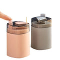 Automatic Pop-up Toothpick Jar Portable Press Type Toothpick Holder for Home Living Room