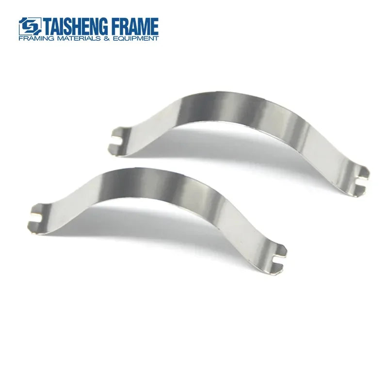 X0909 TS-K179 Spring Clips Iron Picture Frame Hardware DIY Picture Framing Tools 61x9mmfor Picture Frame Accessories