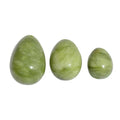 Diy Chinese Medicine Natural Crystal Facial Massager facial egg Set Board Green Jade egg With Box