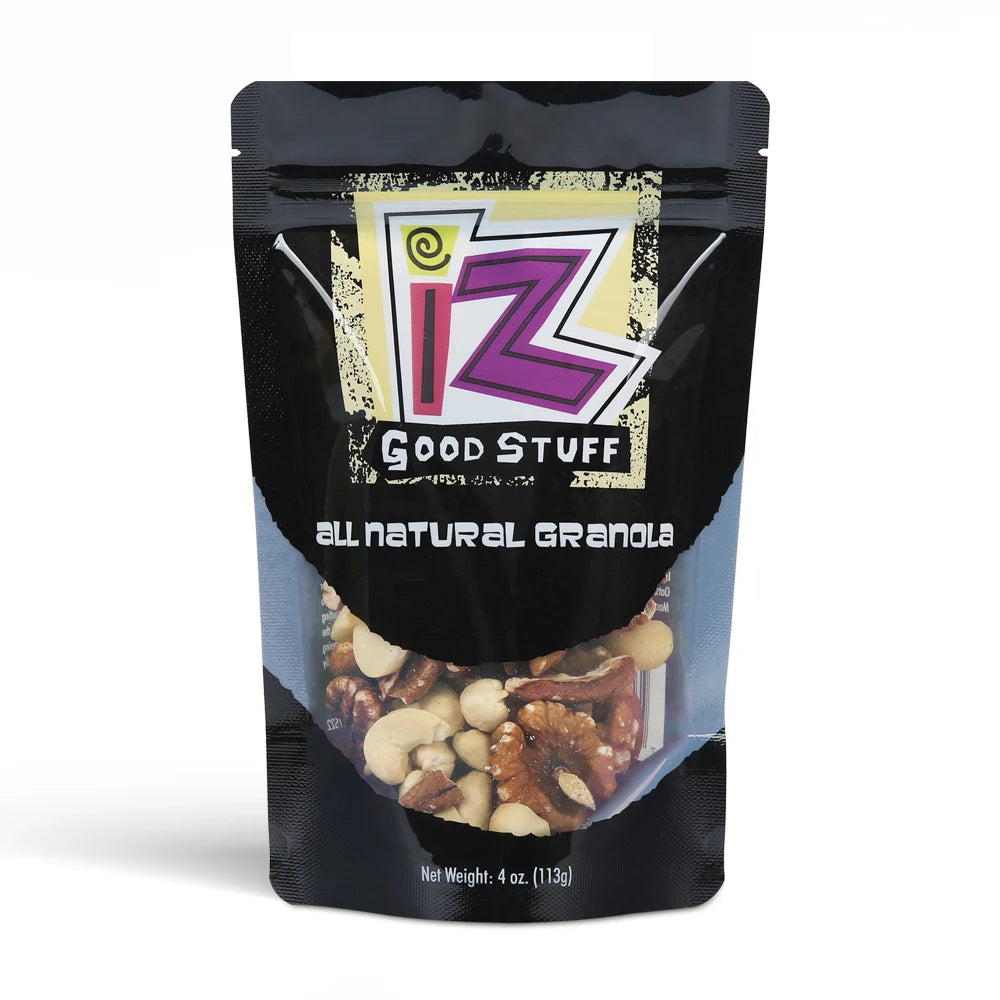 Custom Printed Mylar Stand up Zipper Pouches Plastic Sample Resealable Heat Seal Bag Food Grade for Sea Moss Package