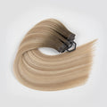 Factory Wholesale Seamless Clip in Hair Double Drawn Clip in Hair Extensions  Virgin Human Hair