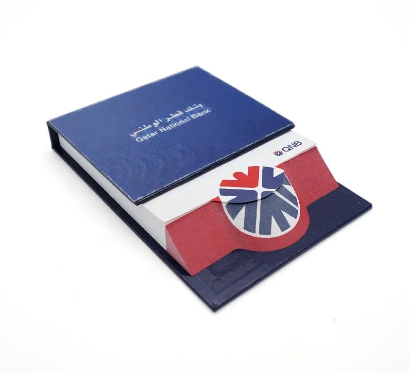 Custom Blue Lenticular Hard Cover 3D Memo Pad with Brand Promotion Gift
