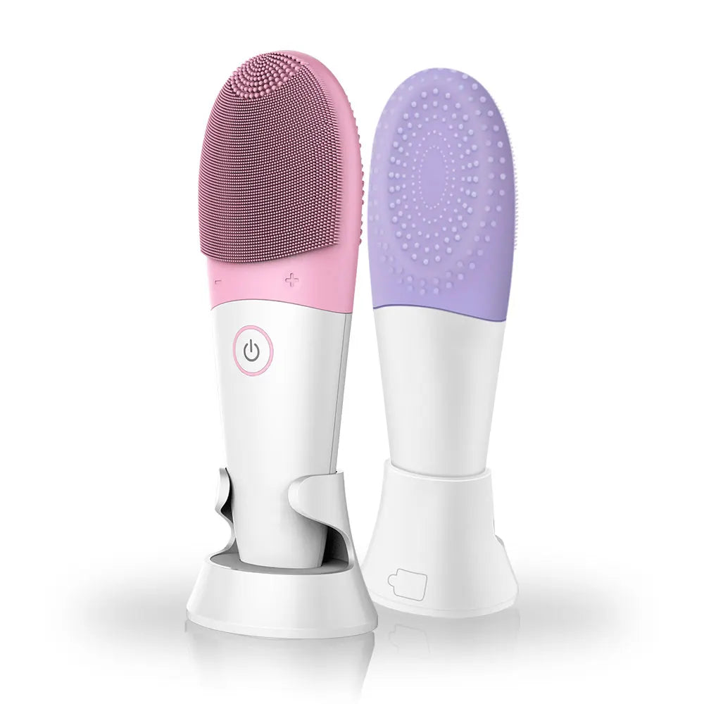 New Model Customizing Private Label Electric IPX7 Waterproof Beauty Facial Brush Face Cleansing Cleaner