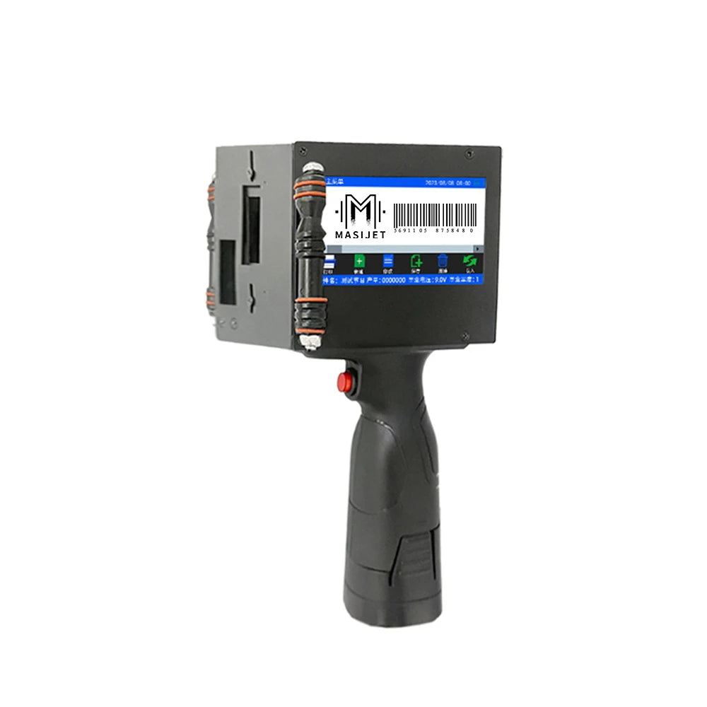 5cm Large Character Inkjet Printerhandheld Small Inkjet Printer Production Date Inkjet Printercable Steel Pipe Inkjet Printer