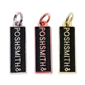 Die Casting Diy Bracelet Name Charms Pendant Enamel Designer Alloy Letter Metal hang Tags Jewelry Wholesale