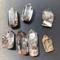 Wholesale Factory Price Wholesale Natural Garden Quartz Point Healing Green ghost Crystal Stone Tower for Decoration Gift