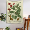 Simple Style Boho Decoration Home  Wall Hanging Butterfly Flower Beach Towel Tapestry Decor