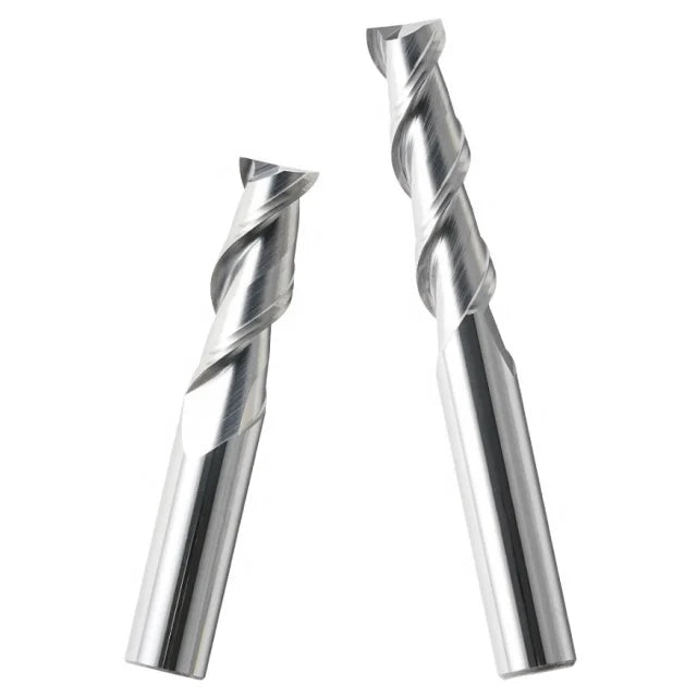 OEM HRC55 2-Flute Tungsten Carbide Milling Cutter - 2-Slot Climb Milling for Aluminum/Wood/Plastic - Precision RoHS Tool