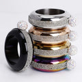 3.5OZ Mini Bracelet Bangle Flask with Handmade Crystal 304 Stainless Steel Metal American Style for Women Business Gifts