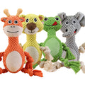 Hot Sale Wholesale Bite Molar Rope Squeaky Dog Plush Toys