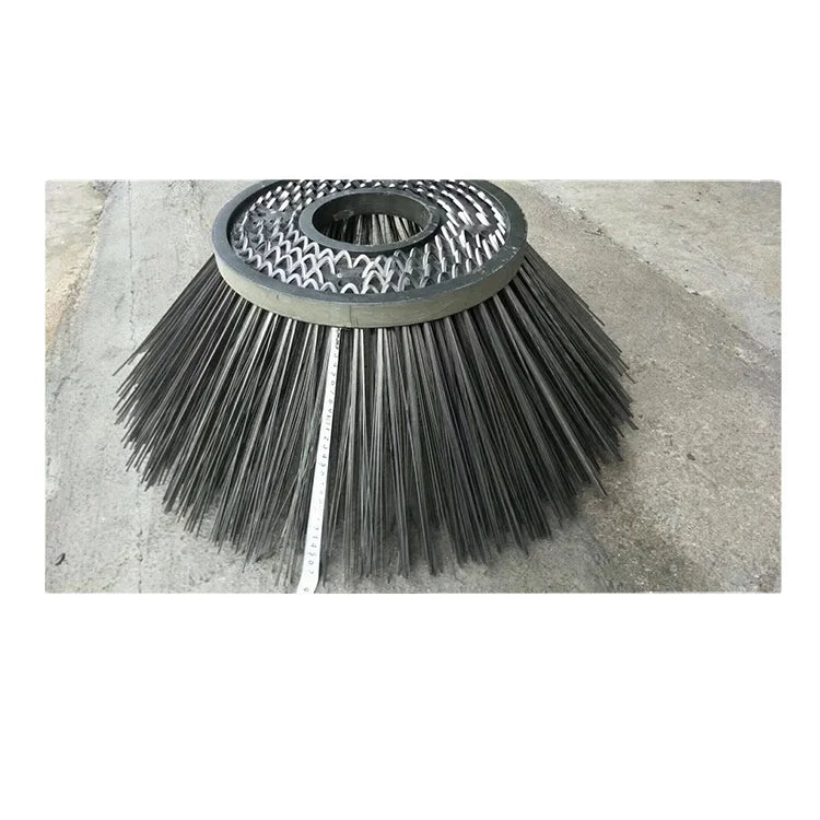 320*600mm New Condition Steel Wire Disc Road Snow Cleaning Side Brush