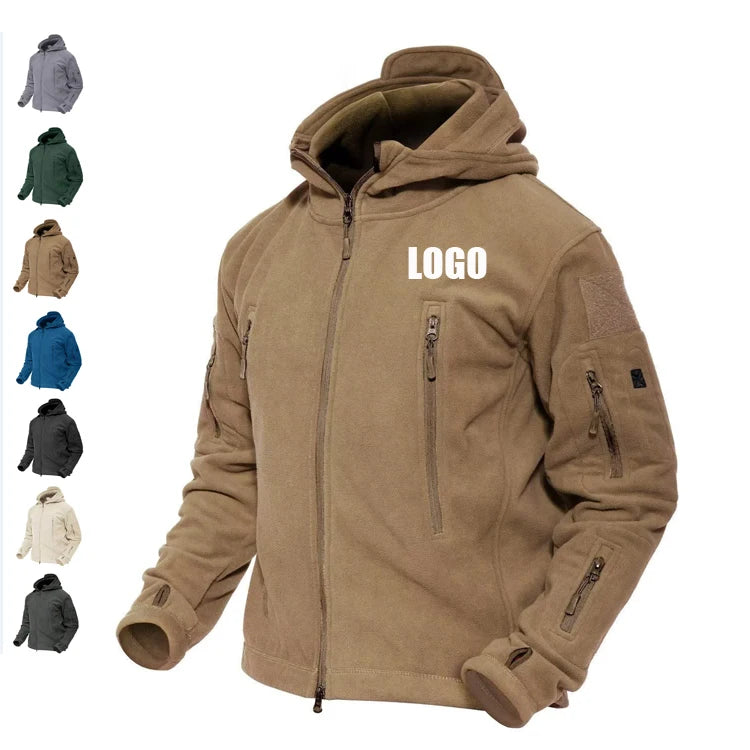 Custom logo Outdoor Windbreaker Jacket Stylish Active Wear Men's Jacket with Hood Cargo Jacket for Man