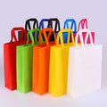 Colorful Striped Canvas Tote Bag with Adjustable Buckle Custom Logo Eco Waterproof Customizable for Grocery Shopping