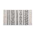 Custom Washable Living Room Picnic Moroccan Bohemian Cotton Print Hand Tufting Area Rugs Carpet