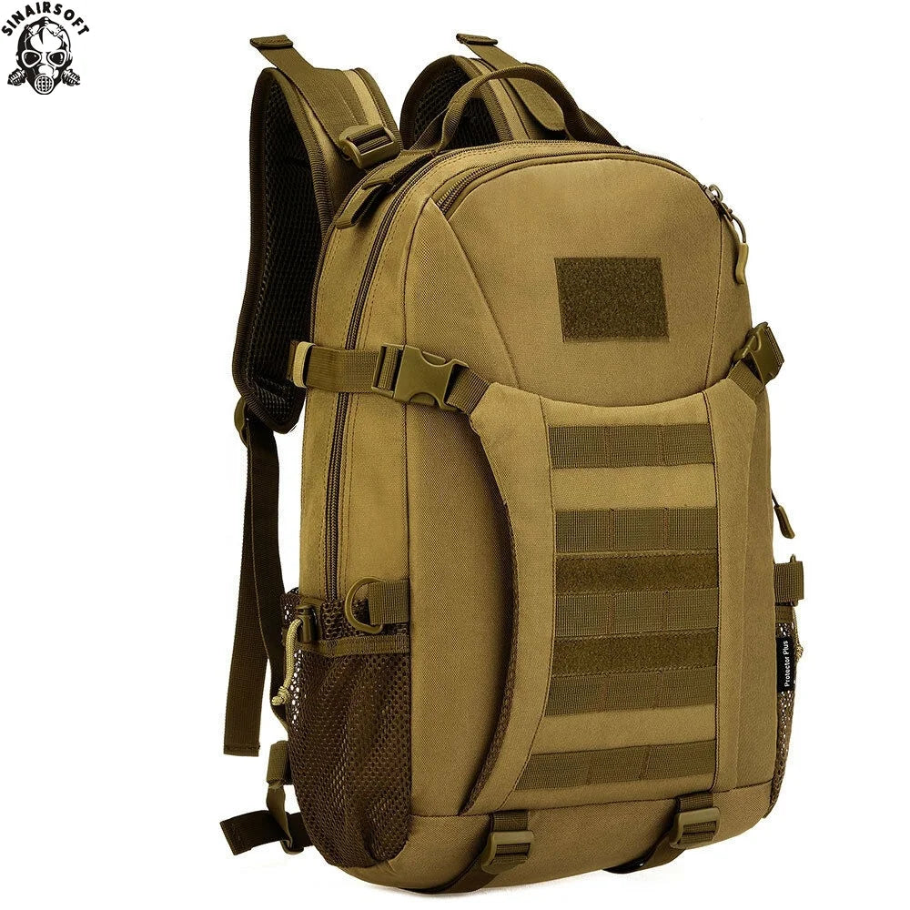 35L Tactical Sport Backpack Rucksack Polyester 17 Inch Laptop Camping Hunting Bag
