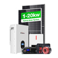Industrial Home Use Complete Kit Solution Provider Off On-Grid Hybrid Power Solar Energy System 10kw 15kw Solar System 5kw Panel