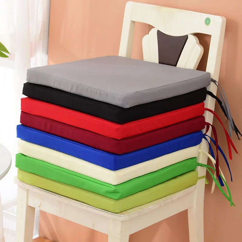 Comfortable Customized Square Waterproof Anti-Bacteria Lightweight Expandable Portable Modern Outdoor Seat Cushion for Chair