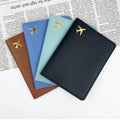 Factory Price Travel Passport Cover Women Men Passport Credit Card Holder Case PU Leather Business Card Passport Wallet