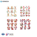 Hongcai Christmas Themed Printing Heat Transfer Sticker  DTF Hot Melt Printing Iron-On Decals for Clothes T-Shirt Making