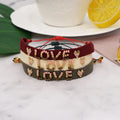 Go2boho Love Braided Bracelets Pattern Boho Jewelry Pulseras MIYUKI Bracelet Heart Webbing Gift Fashion Bangle for Women