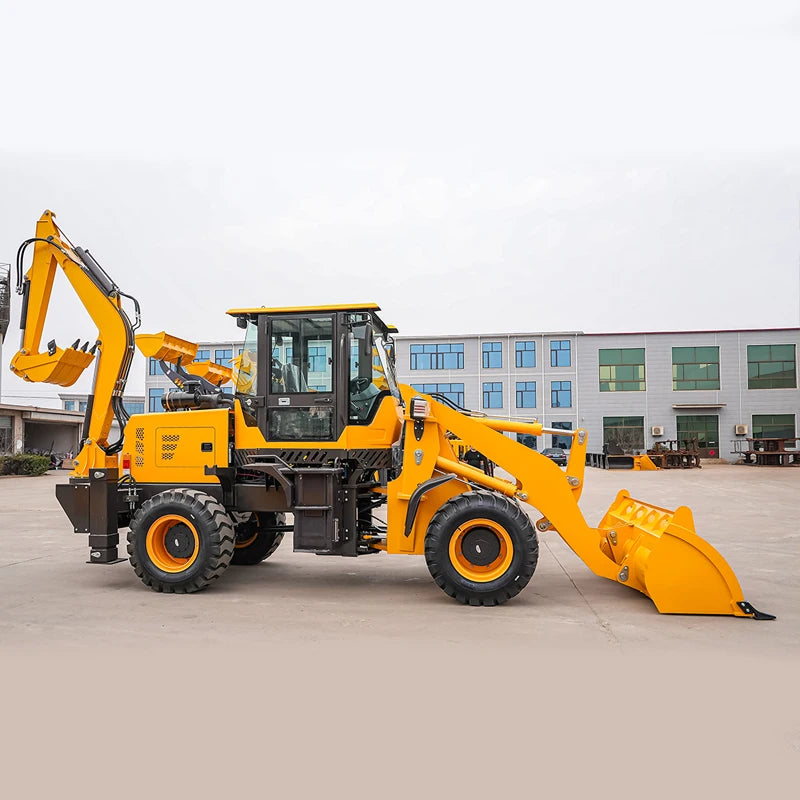 4x4 Chinese Backhoe Loader 2.5 Ton Backhoe Loader