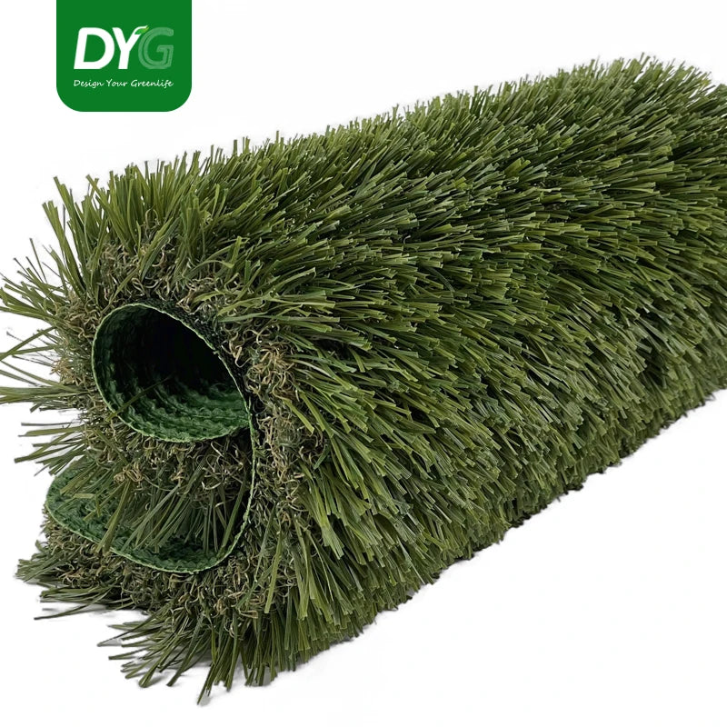 DYG 47mm Luxurious Tennis Synthetic Grass Carpet PE Material Artificial Turf Mat Home Garden Outdoor Flooring Padel Golf