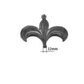 Ornamental Wrought Iron Elements Leaves for Staircase Railing Handrail Balustrade Balcony Gate Fence Parts