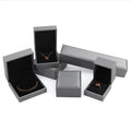 High End Jewelry Packaging Boxes Customized  Jin Bracelet Necklace Box Jewelry Custom Ring Box Luxury Logo Packing