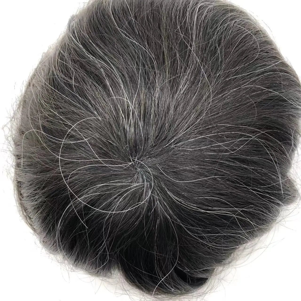 LONGFOR Hair 0.08 0.10 Ultra Thin Skin V-looped Human Hair Replacement Men Toupee
