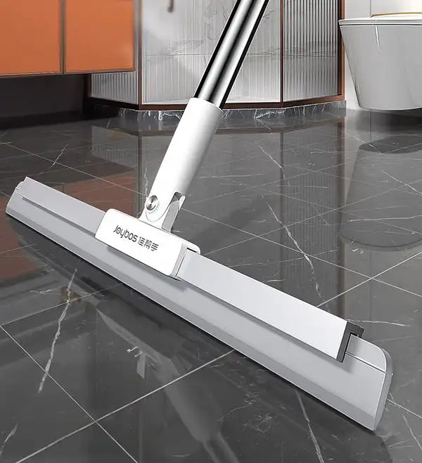JOYBOS Multifunctional Magic Broom with Iron Broomstick and PP Material Brush for Bathroom Wipers and Hair Cleaning