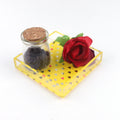 Online Shopping Square Durable Recycled Acrylic Serving Tray