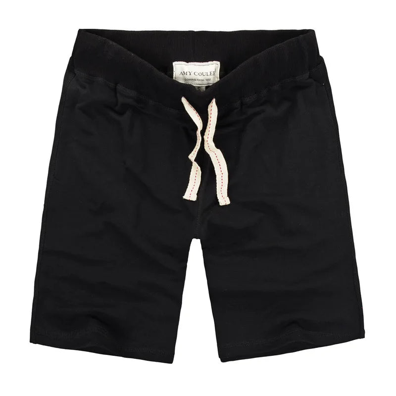 Evertop Custom Logo Men's Sports Shorts OEM/ODM Cotton Pantalones Cortos Elastic Waist 2-Piece Casual Biker Sweat Outfit