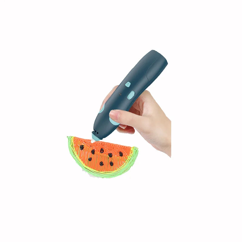 Wireless 3D Printing Pen for Kids Aged 2-4 Imagination Gift Toy for Painting Graffiti Novelty Plastic Toy