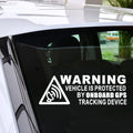 Funny Warning Letters Sticker Vinyl Decal Car Window Wall Bumper Decor Gift Die Cut Decals Latop window Glass