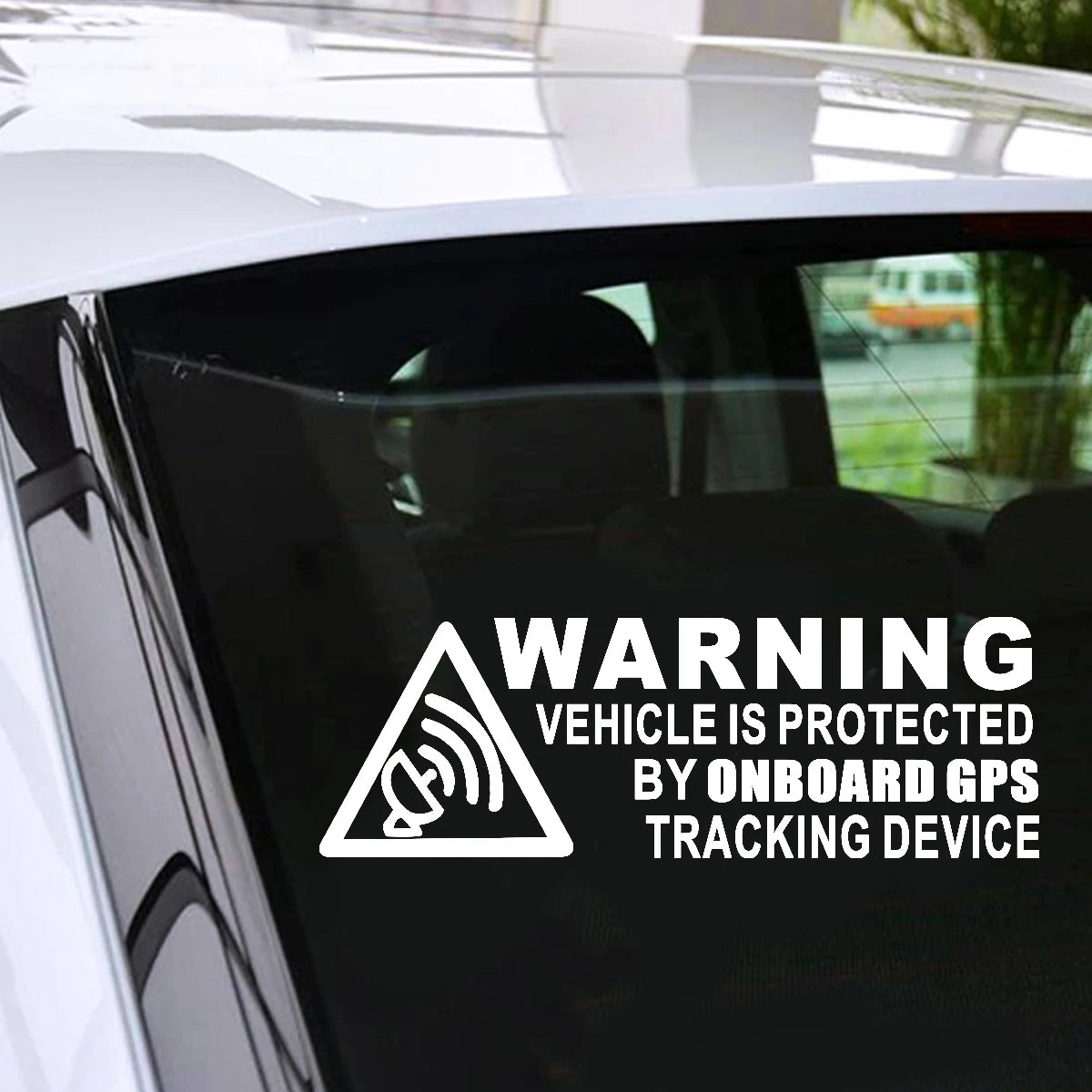 Funny Warning Letters Sticker Vinyl Decal Car Window Wall Bumper Decor Gift Die Cut Decals Latop window Glass