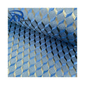 Best Quality 3d Square Carbon  Kevlars Fiber Fabric Blue Carbon Mix Aramid Fiber Cloth Carbon Fabric Blue Black
