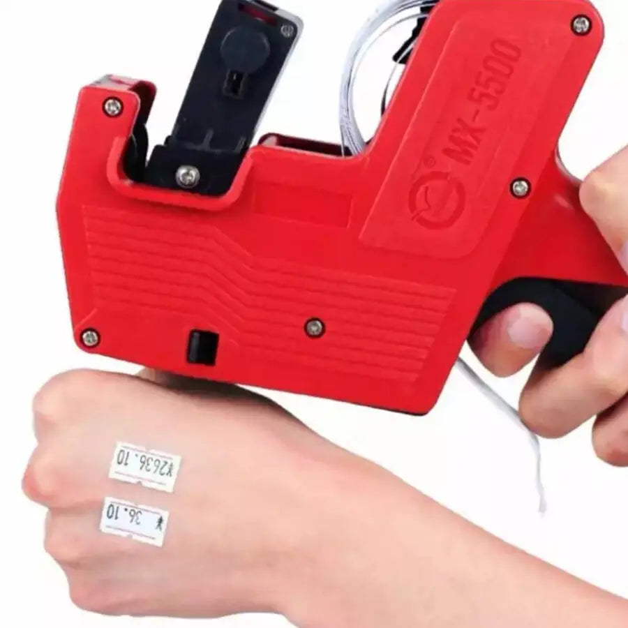 Coditeck MX-5500 Handheld Price Labeler Labeling Machine One Line 8 Bits ABS Lightweight SDK