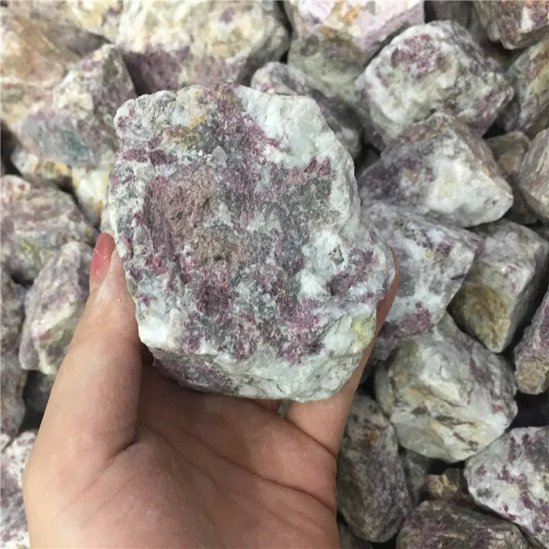 Wholesale Natural Mineral Specimens Raw Rough Plum Blossom Tourmaline Stones