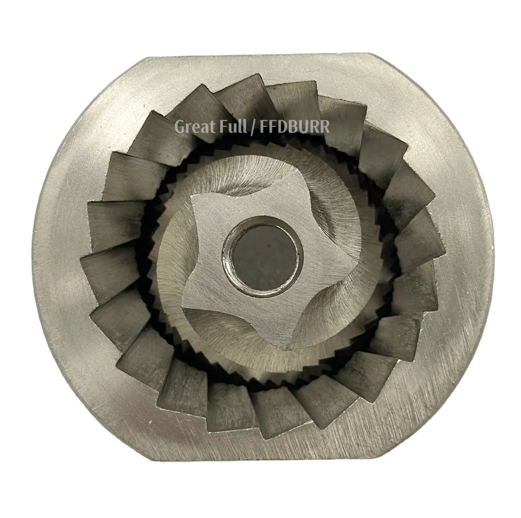 Versatile Espresso Grinder Coffee Bean Machines  Easy Installation 48mm Concial Burr Parts Centre Hole with Screw Threads