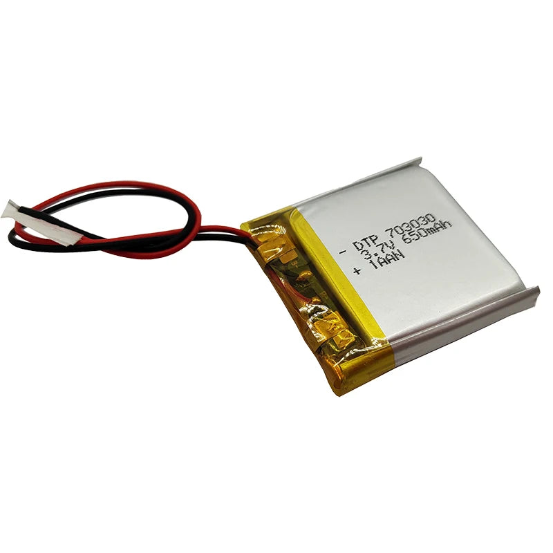 HOT Sale Small Capacity  Li-polymer  3.7v Whosale 703030 Custom Battery Cells Li-ion Battery 3.7v 650mah Lithium Ion