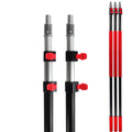 Extendable Garden Tool Pole with Telescoping Flexible Broom Handle for Fruit Picker and Other Cleaning Tasks