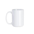 Wholesale 15oz Sublimation Blank Ceramic Coffee Mug Custom Logo Printing White Coffee Cup Manufacturer Bulk Promotional Mugs