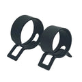 Zinc Plated Steel Loop Spring Band Type Squeeze Fuel Hose Clips Self Clamping Double Wire Hose Clamp
