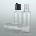 RTS in Stock Squeeze Cosmetic Packing Transparent 1oz 30ml 30 ml 1oz Body Wash Lotion clear PET Press Disc Cap Plastic Bottle